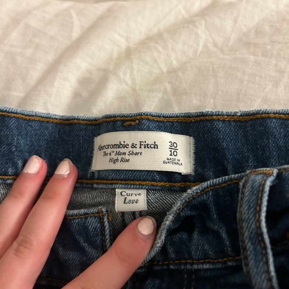 Abercrombie and Fitch curve love high waisted shorts